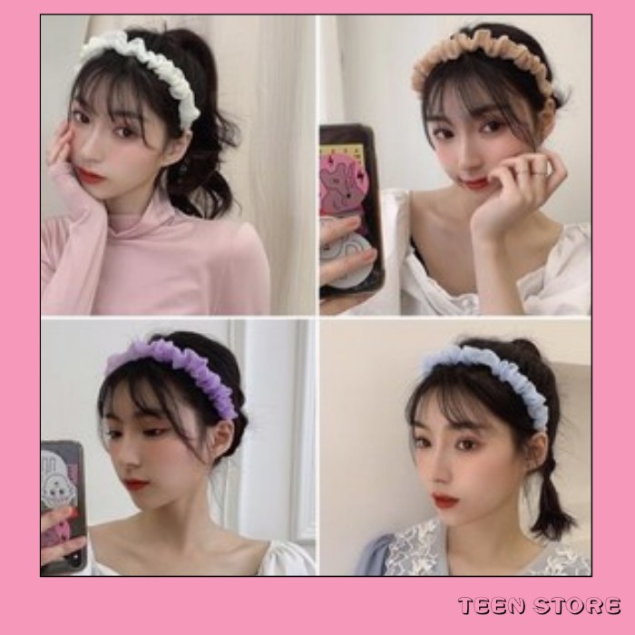 Bờm tóc voan ulzzang Quảng Châu