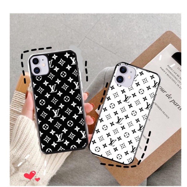 Ốp lưng iphone lưng kính logo LV sang chảnh 5s/6/6plus/6s/ /7/7plus/8/8plus/x/xr/xs/11/12/promax/plus/promax | BigBuy360 - bigbuy360.vn