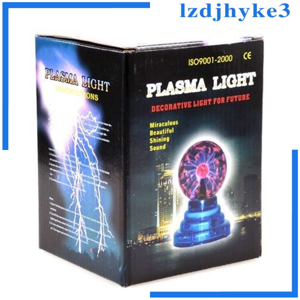 Đèn Hình Cầu Plasma Để Bàn Trang Trí Độc Đáo