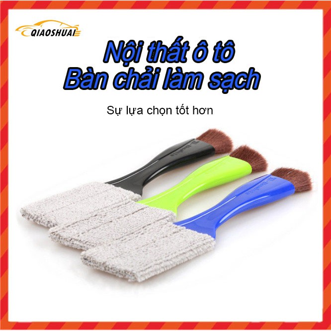 Car air conditioner air outlet dust cleaning tool cleaning brush interior soft hair beauty cleaning supplies