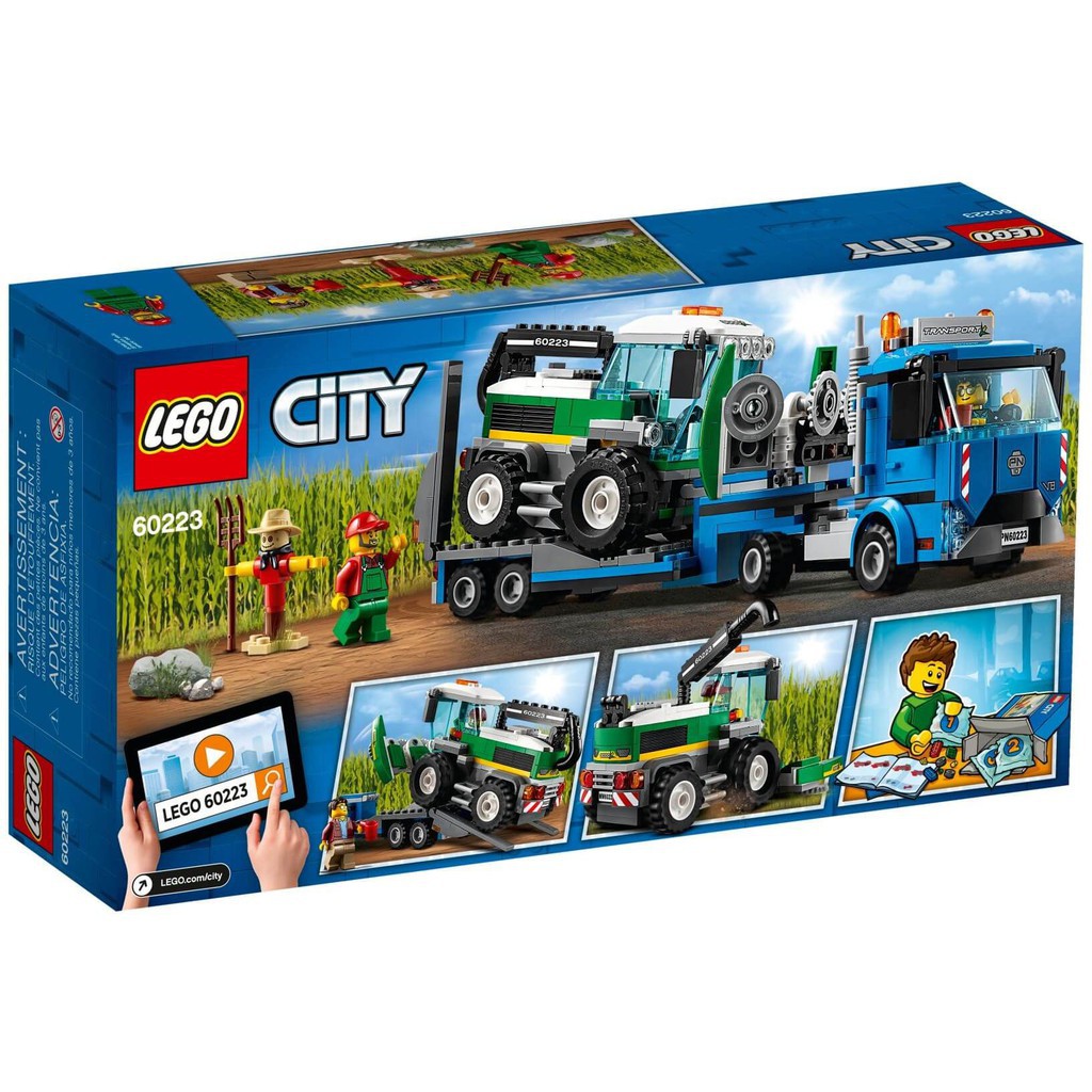 LEGO 60223 - Xe Vận Tải Máy Gặt
