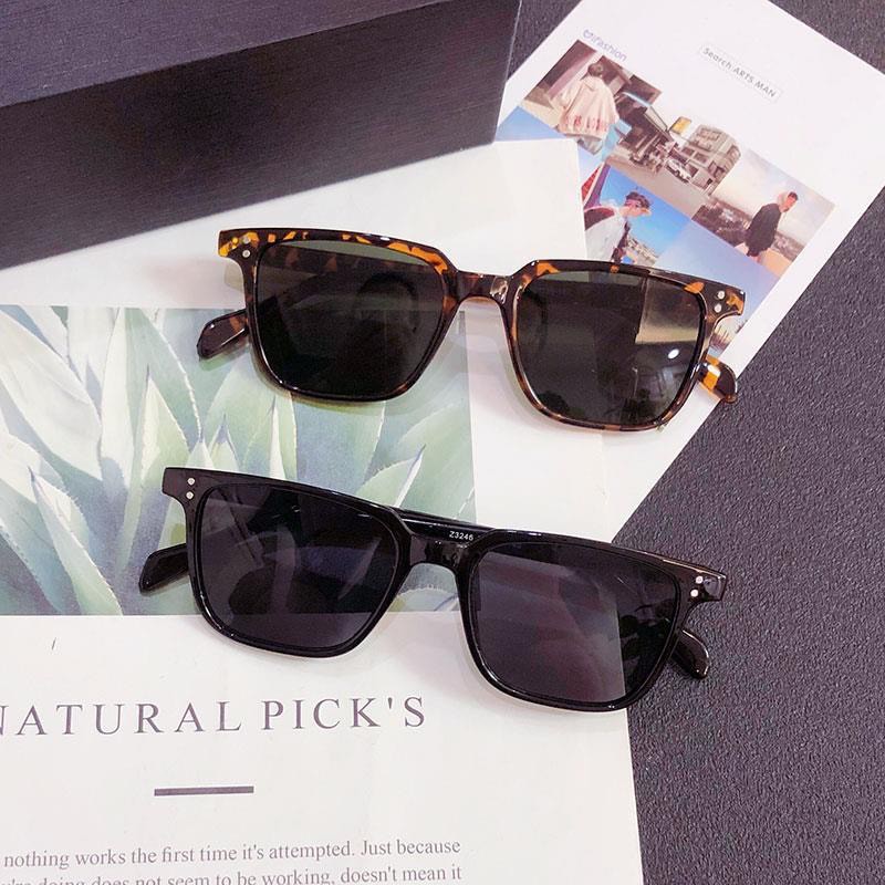 Kính râm thời trang nam nữ gọng vuông cao cấp Hàn Quốc đạt tiêu chuẩn ANSI chống tia UV bảo vệ mắt -103 | BigBuy360 - bigbuy360.vn