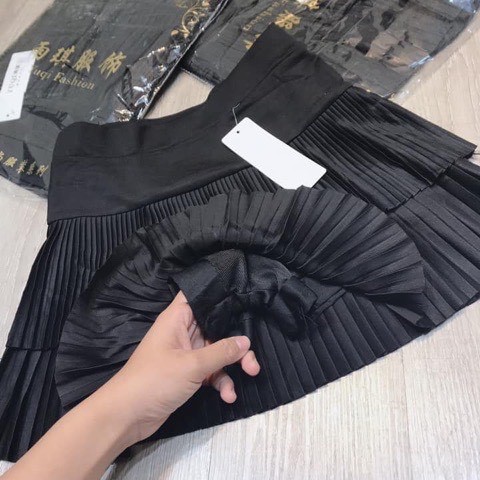 Chân Váy Ngắn Xếp Ly Nhỏ 2 Tầng Chất Vải Bóng Cao Cấp Freeship,Chân Váy Xòe Xu Hướng Thời Trang 2021 Ảnh Thật Kèm Video | BigBuy360 - bigbuy360.vn