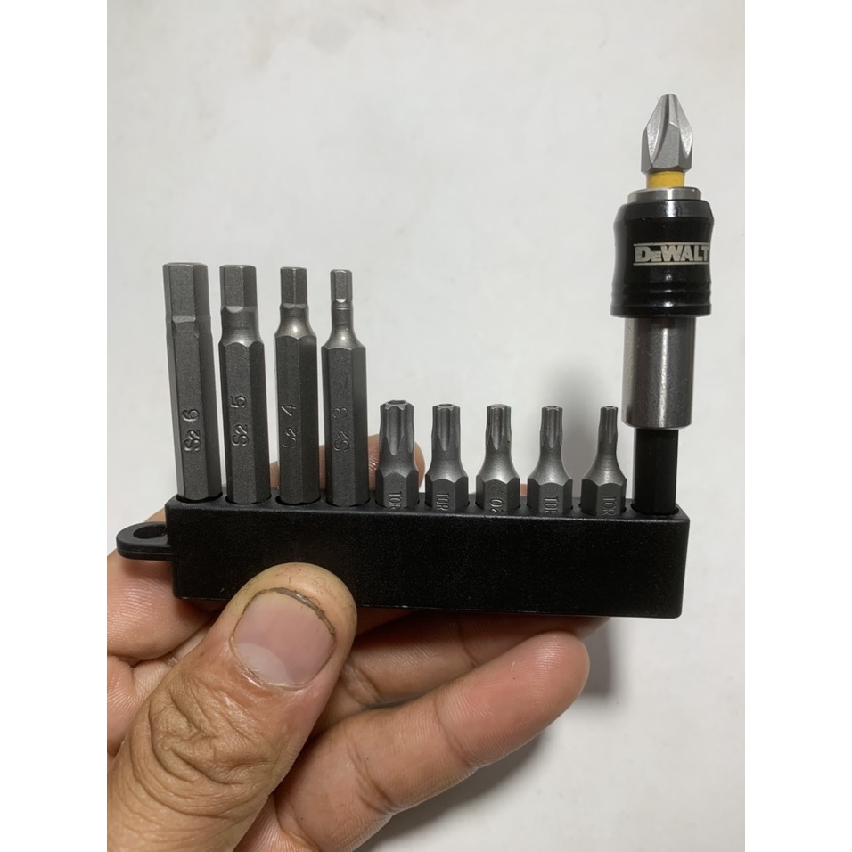 Bộ mũi vít có từ , lục giác sao có lỗ ,  lục giác , đầu nối vít chính hãng