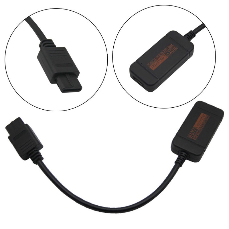 Bộ Chuyển Đổi Trò Chơi Video Gọn Nhẹ Cho NGC N64 SNES SFC Sang H