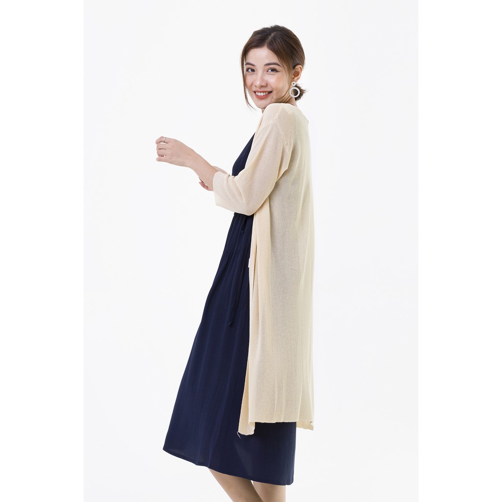 [Mã WABRLAMER giảm 15% tối đa 66k đơn 150k] Áo cardigan dáng dài, tay lỡ VIEN TRAN V65C19Q013 (Nhiều Màu) | BigBuy360 - bigbuy360.vn