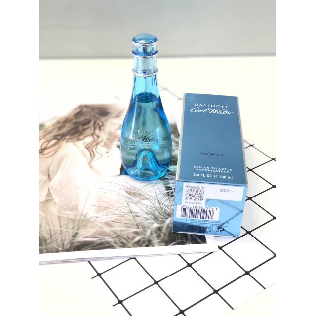 [Chuẩn Auth- Giá tốt] Nước hoa Nữ Davidoff Cool Water Woman EDT 100ml