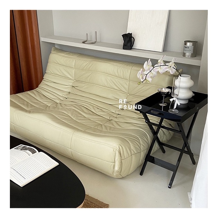 Bàn acrylic gấp màu đen phong cách Bắc Âu - Bàn phụ, kệ lưu trữ đa năng