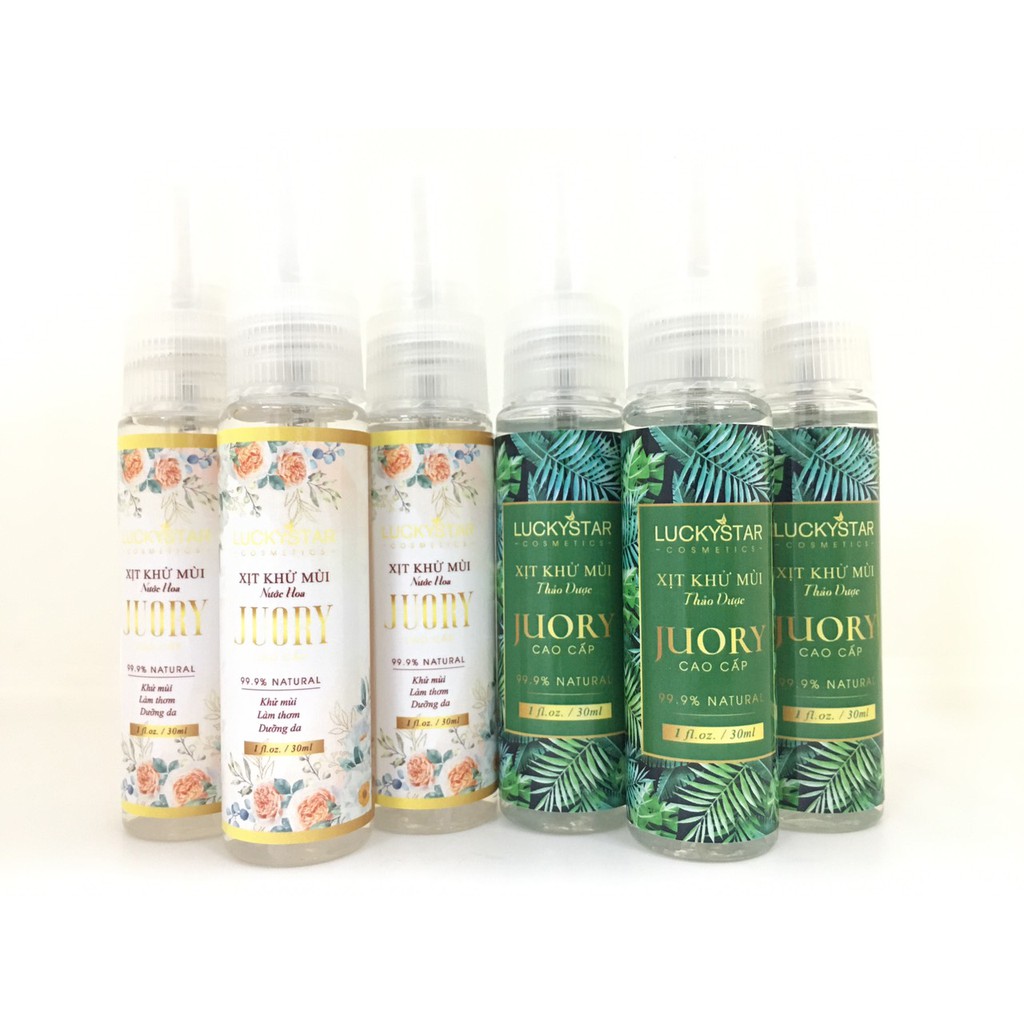 Xịt Khử Mùi Cao Cấp Lucky Star 2 trong 1 – Hương Nước Hoa - 30ml