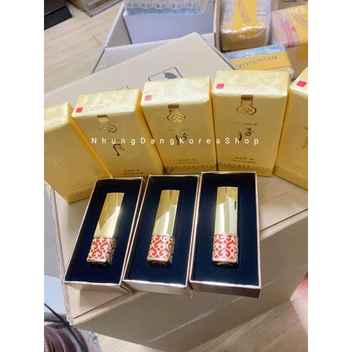 SON NHUNG LÌ MỀM MỊN WHOO VELVET LIP ROUGE DÒNG HOÀNG CUNG