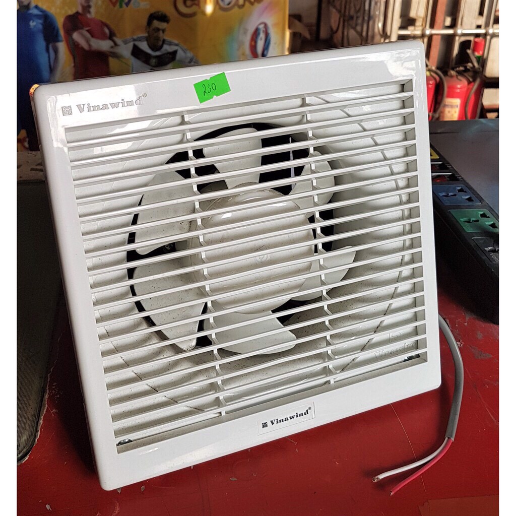 Quạt thông gió Vinawind - Điện Cơ Thống Nhất QTG150-PN sải cánh 150mm