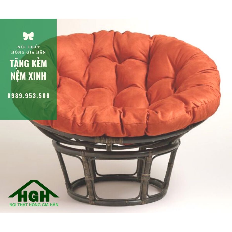 Ghế Papasan đơn mây tự nhiên Tp.HCM Hồng Gia Hân P1006