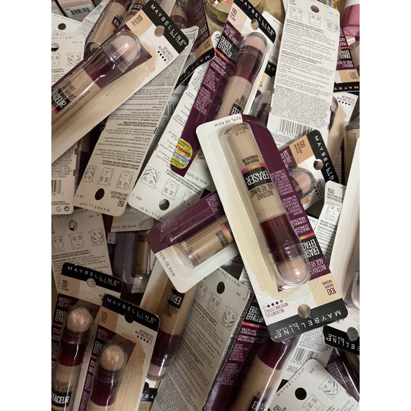 BÚT CHE KHUYẾT ĐIỂM QUẦNG THÂM + BỌNG MẮT MAYBELLINE INSTANT AGE REWIND ERASER MULTI-USE CONCEALER.