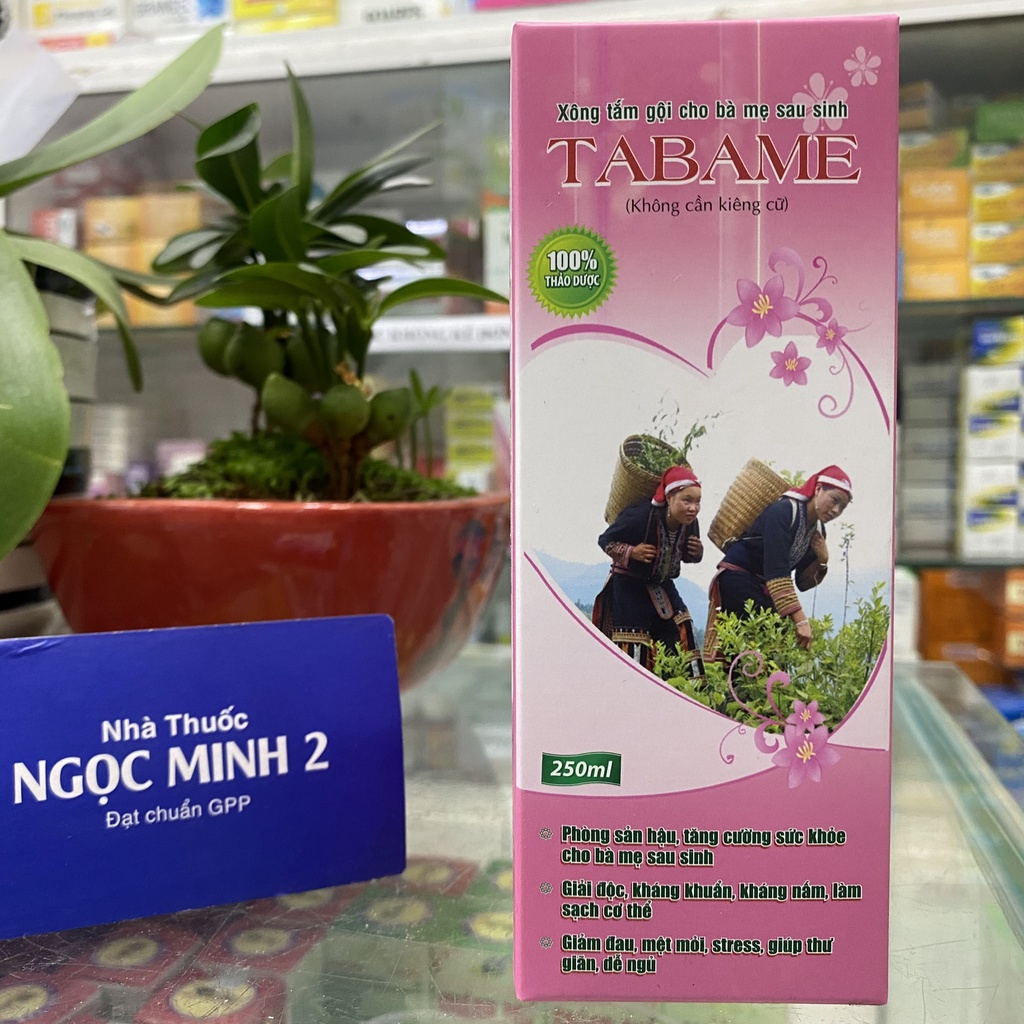 ✅ [Chính Hãng] Tabame xông tắm gội cho bà mẹ sau sinh