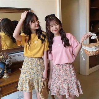 SÉT ÁO HOA CÚC MIX  CV ĐUÔI CÁ SIÊU SỊN