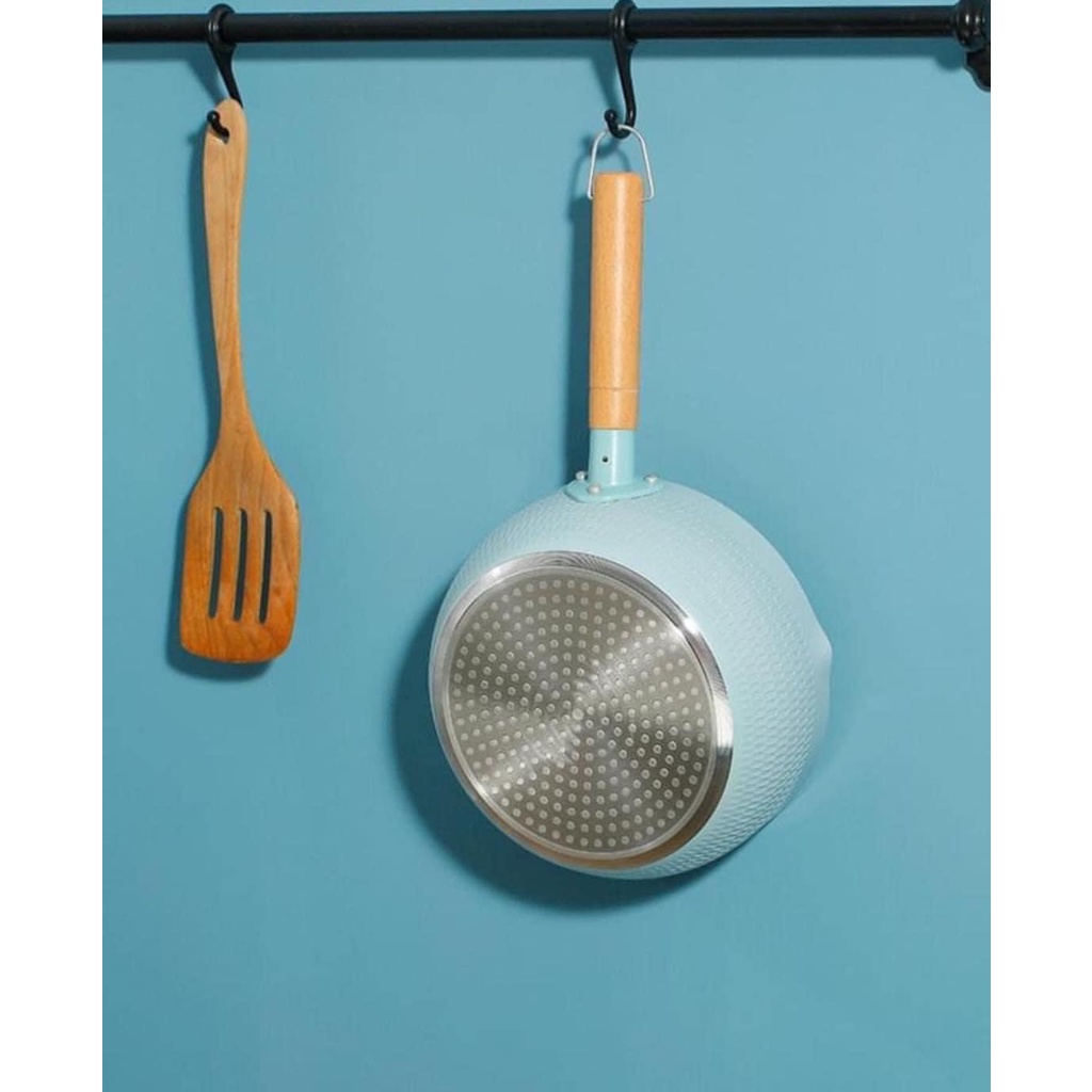 CHẢO CHỐNG DÍNH ĐÁY SÂU CÁN GỖ