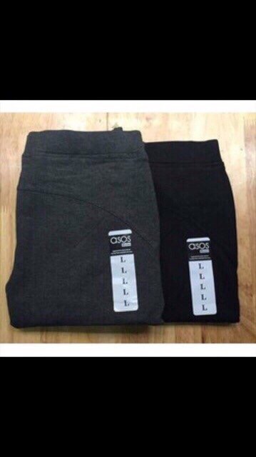 QUẦN LEGING NÂNG MÔNG ĐEN & XÁM