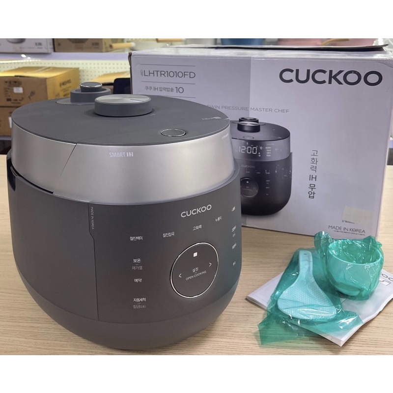 Nồi cơm điện Cao tần Cuckoo CRP-LHTR1010FW 1.8l Hàn Quốc_Hàng Chính Hãng