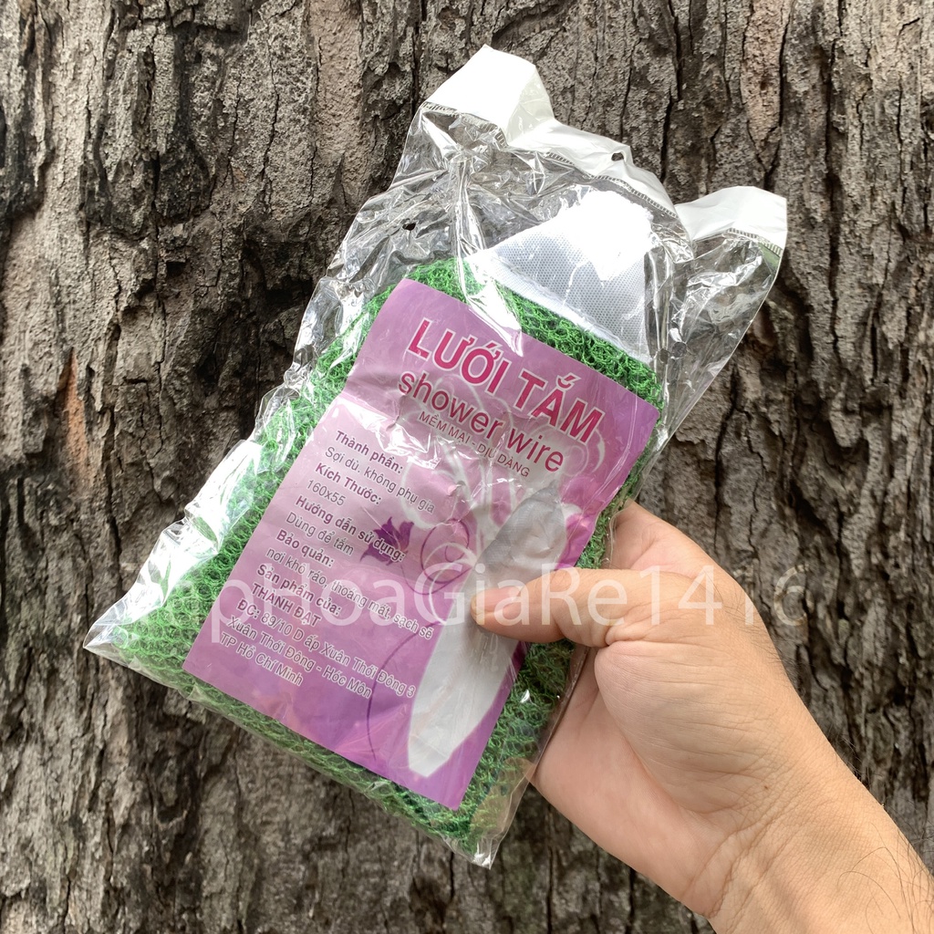 Lưới Tắm Chà Lưng