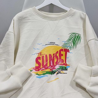 Áo tay dài sweater sunset