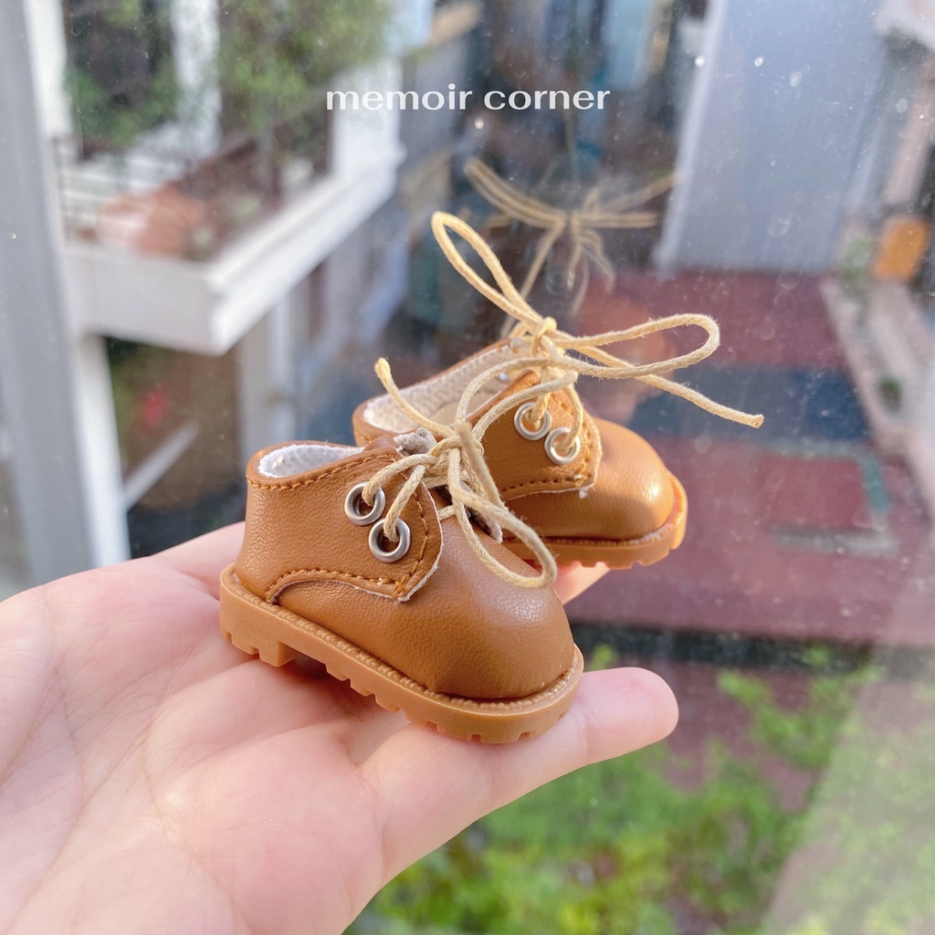 Giày da cổ lỡ 5cm cho Doll - Memoir Corner