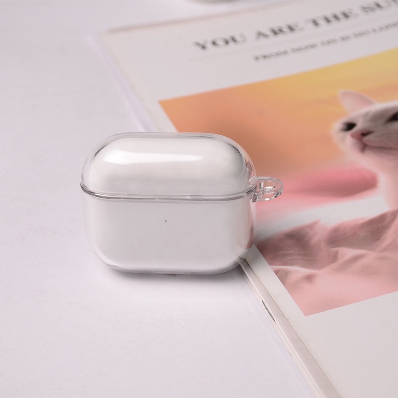Bọc Silicon trong suốt dành cho Air pod 1-2 và Airpod Pro