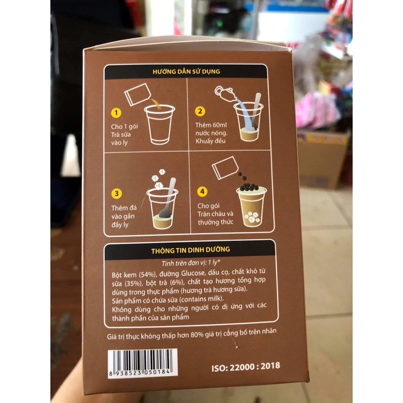 Trà sữa Ô long nướng Ban Milk Tea 400g