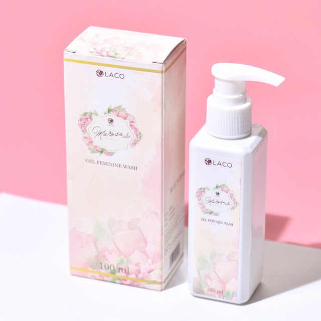 [DDVS] Dung Dịch Vệ Sinh MAROSA LACO Chiết Xuất Từ Hoa Hồng Hữu Cơ Đạt Chuẩn G.A.P 125ml