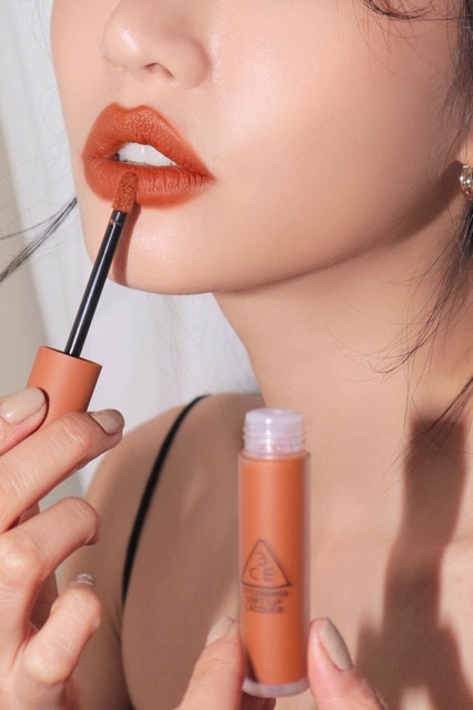 SON 3CE SOFT LIP LACQUER MÀU TAWNY RED CAM ĐẤT