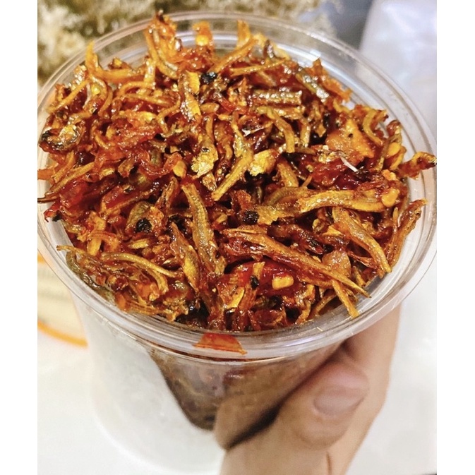 Cá cơm rim mắm tỏi ớt hũ 250g | BigBuy360 - bigbuy360.vn