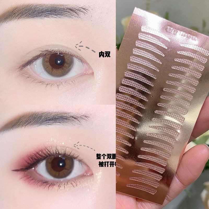 Miếng Dán Tạo Mắt Hai Mí Trang Điểm Trong Suốt Chống Thấm Nước Hanbell