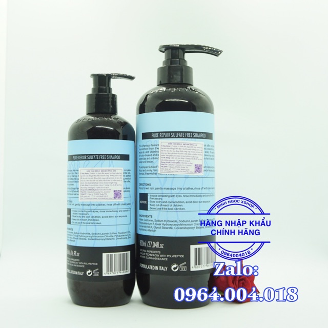 ✅[ Delofil ] Dầu Gội DELOFIL Phục Hồi Dưỡng Ẩm 500-800ML-Chính Hãng