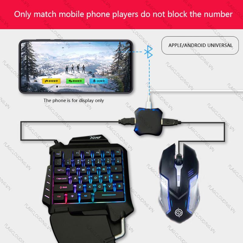Thiết bị kết nối chuyển đổi bàn phím và chuột chơi game cho điện thoại IOS và Android | BigBuy360 - bigbuy360.vn