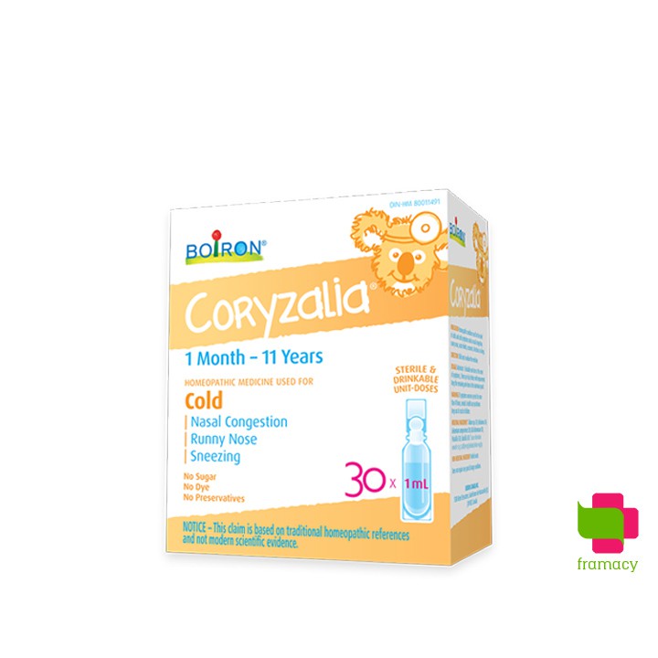 Muối Uống Vi Lượng đồng Căn Boiron Coryzalia Coldcalm Canada Usa 15 30 Tep Cho Be Từ 1 Thang 11 Tuổi Shopee Việt Nam
