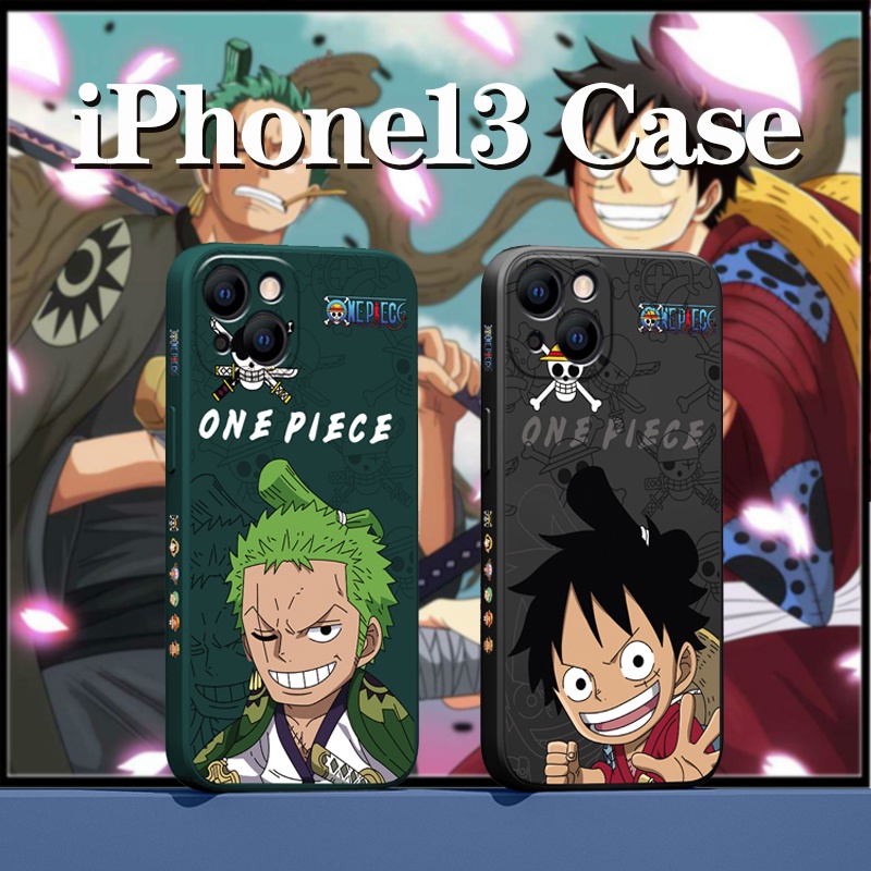 Ốp Điện Thoại Họa Tiết One Piece ZORO LUFFY Dành Cho for iPhone13Pro for iPhone12Pro XS for iPhone11 12Promax for iPhone12
