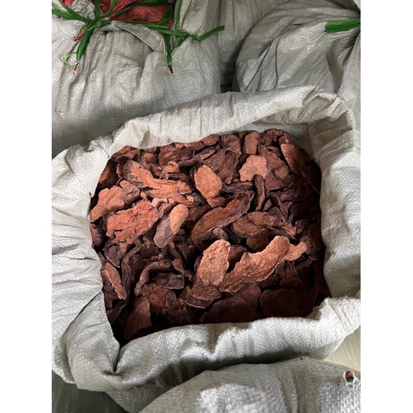 Củ hà thủ ô đỏ chưa sơ chế thái lát sấy khô 1 kg