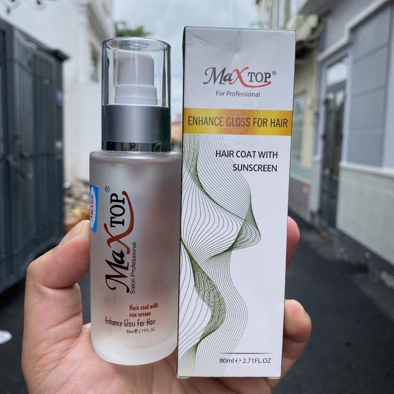 Tinh dầu dưỡng tóc Maxtop Enhance Gloss For Hair 80ml