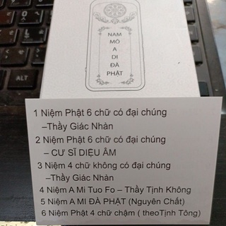 Máy Niệm Phật tí hon 10 điệu