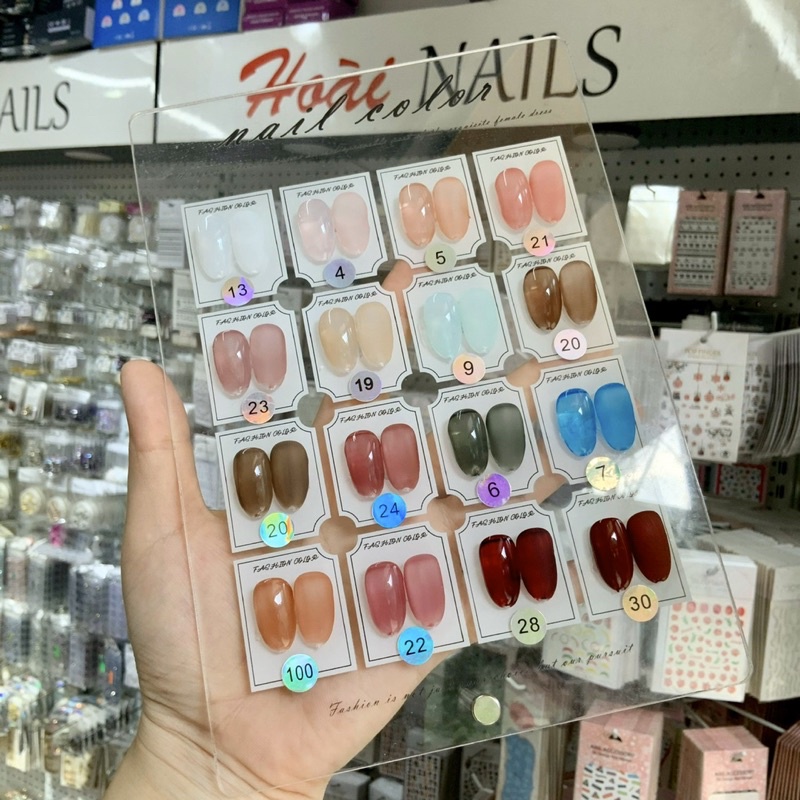 Sơn gel thạch bobo bán lẻ màu