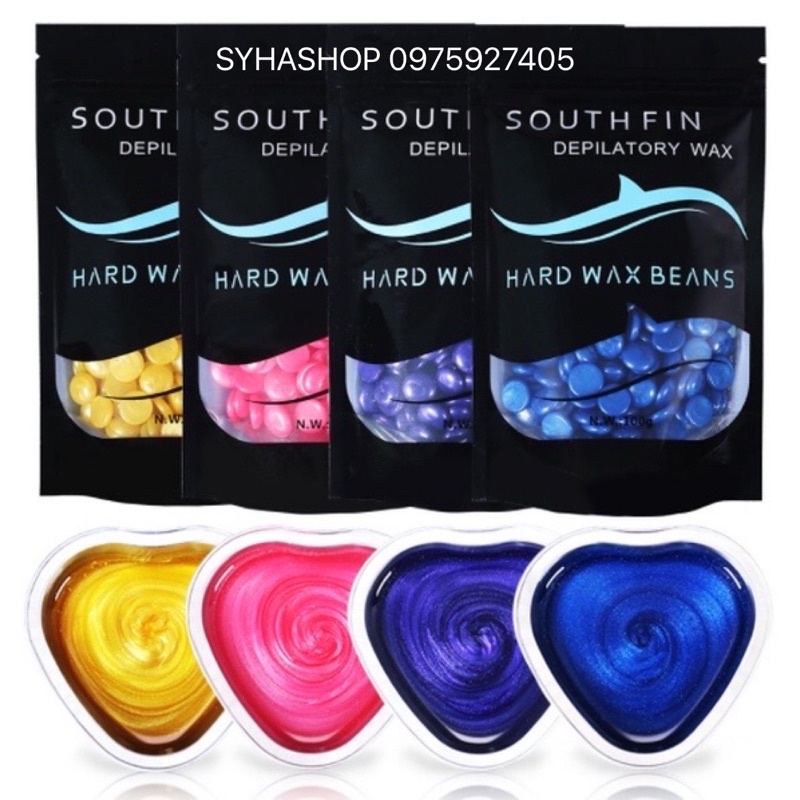 [Ngọc Trai - Sáp wax cao cấp] 100gr sáp wax lông ngọc trai South Fin tặng que gỗ