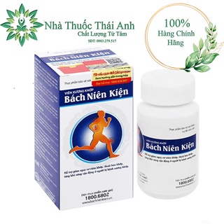 Bách Niên Kiện - Hỗ Trợ Giảm Gguy Cơ Viêm Khớp, Thoái Hóa Khớp, Tăng Khả Năng Vận Động Ở Người Bị Bệnh Xương Khớp