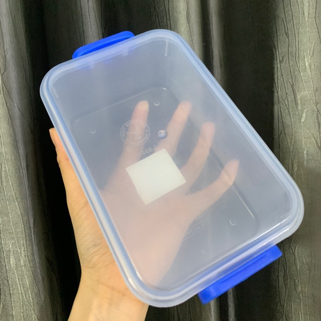 Hộp nhựa chữ nhật 800ml