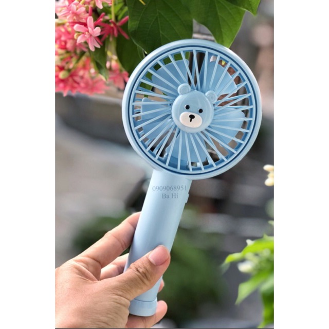 Quạt mini tích điện cute