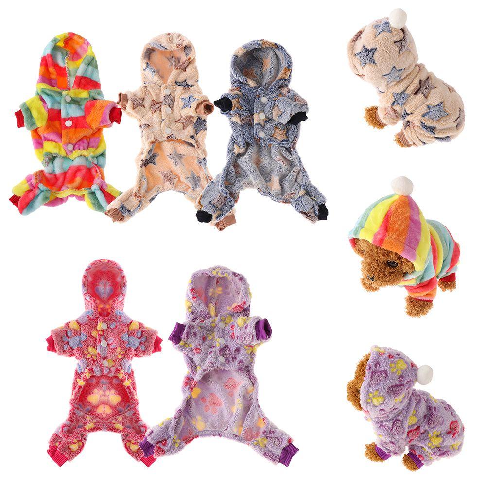 Bộ Áo Liền Quần Thời Trang Thu Đông Cho Thú Cưng Size XS-2XL