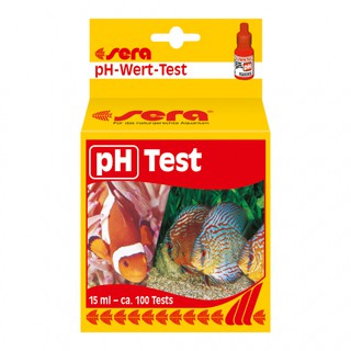 Kiểm tra độ PH nước của Sera