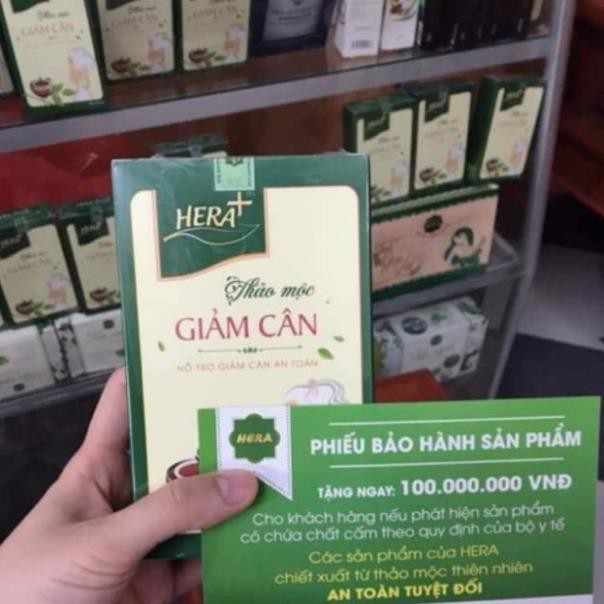 [Chuẩn Auth] -  Trà giảm cân hera plus mẫu mới chính hãng [CHUẨN AUTHENTIC]