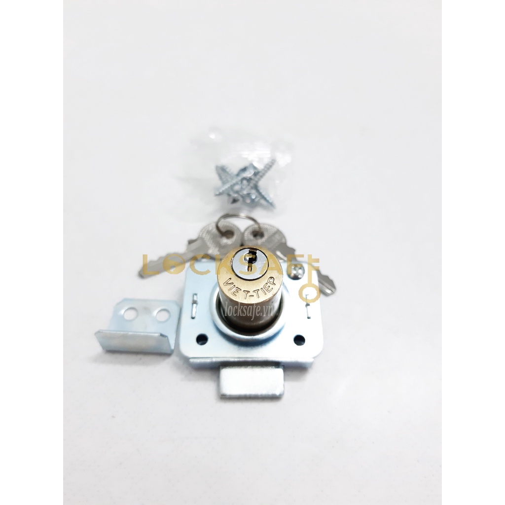 Ổ Khoá Tủ Việt Tiệp KT74, 03201 Đồng Thau Cao Cấp Chính Hãng