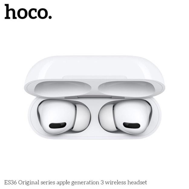 Tai nghe không dây airpods pro kết nối bluetooth 5.0 với iPhone Samsung Hoco hỗ trợ sạc không dây Bản Cao Cấp K01