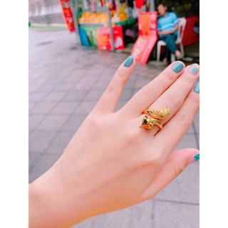 NHẪN HỒ LY MẠ VÀNG