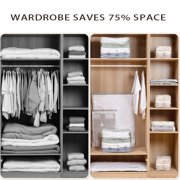 Túi hút chân không đựng quần áo sức chứa lớn tiện lợi cho du lịch/ đựng vật dụng trong nhà